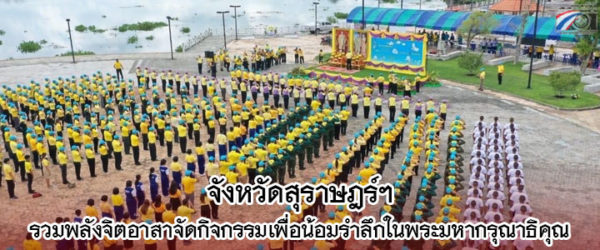 ผู้ว่าราชการจังหวัดสุราษฎร์ธานี นำจิตอาสาพระราชทาน ข้าราชการ และประชาชน ร่วมกิจกรรมจิตอาสาพัฒนาและบริการ เนื่องในวันนวมินทรมหาราช 13 ตุลาคม 2566